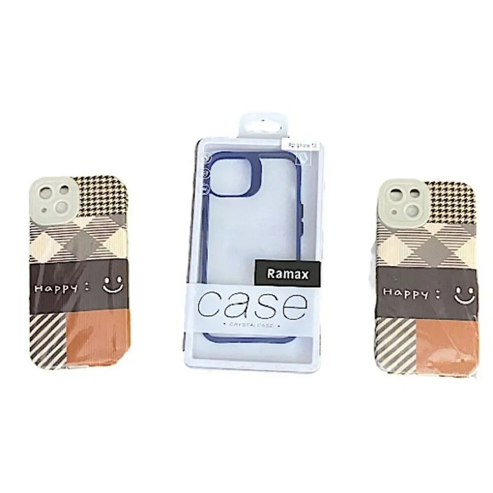 iPhone 13 Phone Case New Set Of 3 Cases Boho Retro Accessories